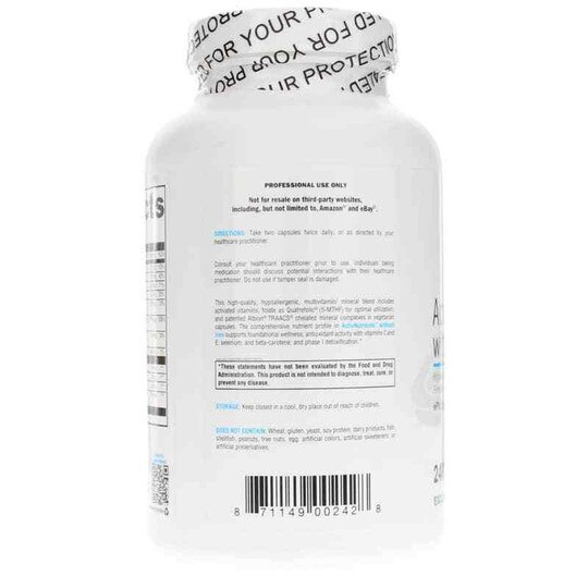 ActivNutrients without Iron, XYM